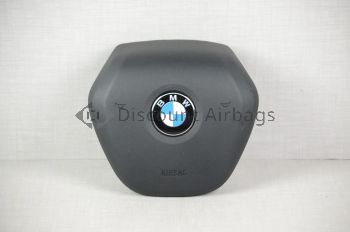 2018-2025 BMW X3 X4 G01 G02 Left Driver Steering Wheel Airbag Black Genuine OEM