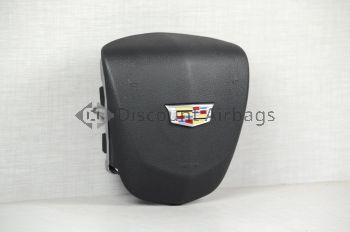 2015-2016 Cadillac Escalade Left Driver Steering Wheel Airbag Black Genuine OEM