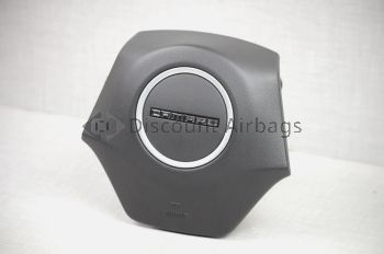 2016-2025 Chevrolet Camaro Left Driver Steering Wheel Airbag Black Genuine OEM
