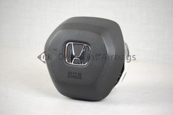 Left Front Driver Steering Wheel Airbag Black OEM