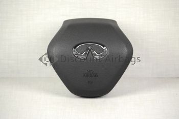 2019-2025 Infiniti QX50 Left Driver Side Steering Wheel Airbag Black Genuine OEM