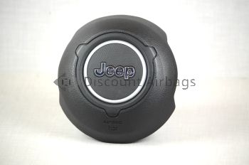 2020-2026 Jeep Gladiator Front Driver LH Steering Wheel Airbag Black Genuine OEM