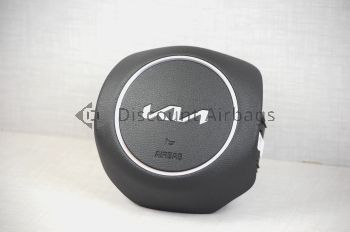 Left Front Driver Wheel Airbag Black Genuine OEM