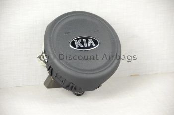 2017-2022 Kia Niro Front Left Driver LH Steering Wheel Airbag Black Genuine OEM