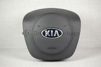 2019-2020 Kia Sorento Front Left Driver Steering Wheel Airbag Black Genuine OEM