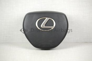 2013-2015 Lexus GS 450h GS 350 Driver Steering Wheel Airbag Black Genuine OEM