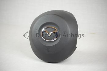 2014-2016 Mazda 6 Left Front Driver Steering Wheel Airbag Black Genuine OEM