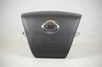 2013-2015 Nissan Armada Driver Wheel Airbag Black OEM Left LH Genuine Dual Plug