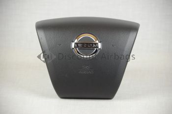2017-2018 Nissan Armada Driver Wheel Airbag Black OEM Left LH Single Plug