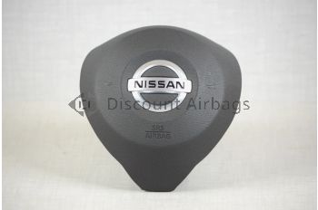 2020-2025 Nissan Versa Driver LH Steering Wheel Airbag Black OEM 985105EE8A