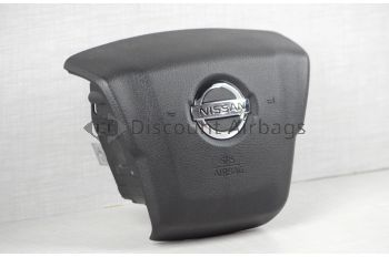 2018-2021 Nissan Titan Left Driver LH Steering Wheel Airbag Black Genuine OEM