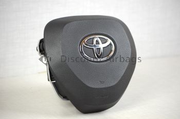 2019-2025 Toyota RAV4 Driver LH Steering Wheel Airbag Black OEM 451300R060C0