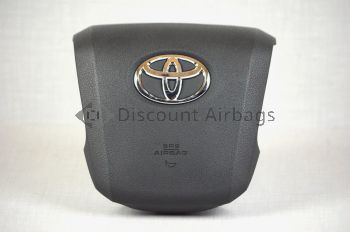 2016-2022 Toyota Prius Left Front Driver Steering Wheel Airbag Black Genuine OEM