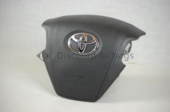 Left Driver Steering Wheel Airbag Black Genuine OEM