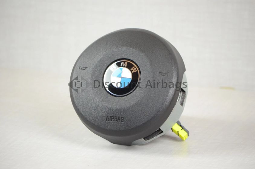 Left Driver Steering Wheel Airbag Black Genuine OEM