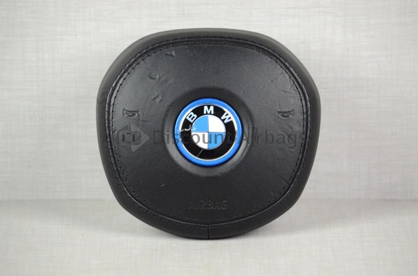 2020-2024 BMW X3 G01 Driver Round Steering Wheel Airbag w/ Plug-In Hybrid OEM