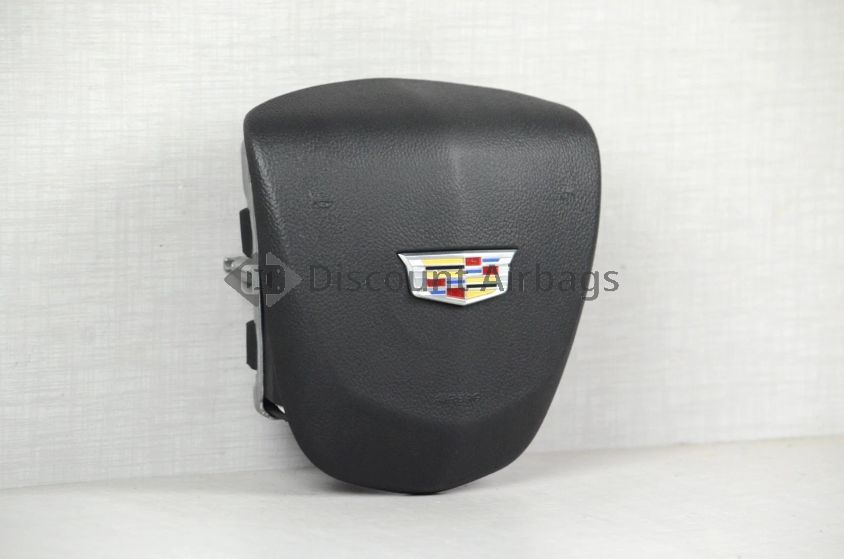 2015-2016 Cadillac Escalade Left Driver Steering Wheel Airbag Black Genuine OEM