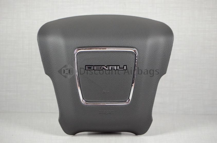 GMC Yukon Sierra Denali Driver Wheel Airbag Black Genuine OEM