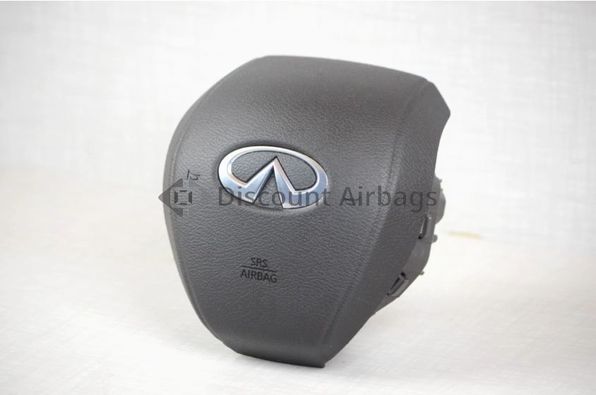 Left Front Driver Wheel Airbag Black Genuine OEM