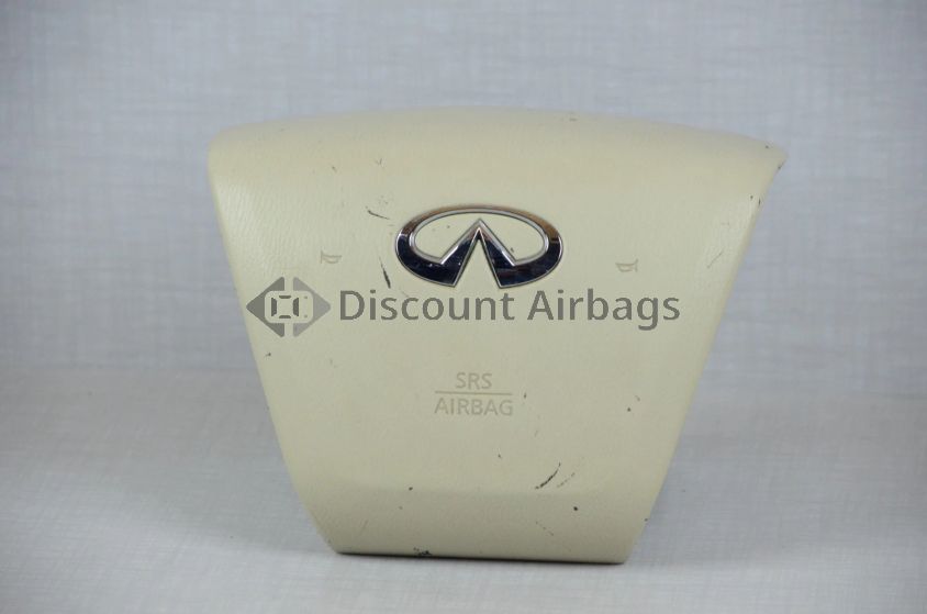 2014-2017 Infiniti QX80 Steering Wheel Airbag Beige OEM Left LH Driver