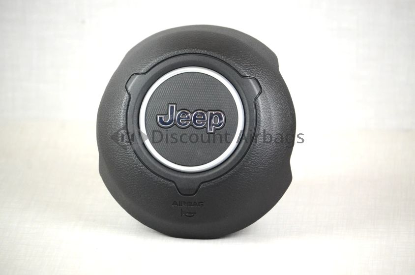 2018-2025 Jeep Wrangler Front Driver LH Steering Wheel Airbag Black Genuine OEM