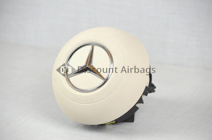 Driver Steering Wheel Airbag Beige OEM