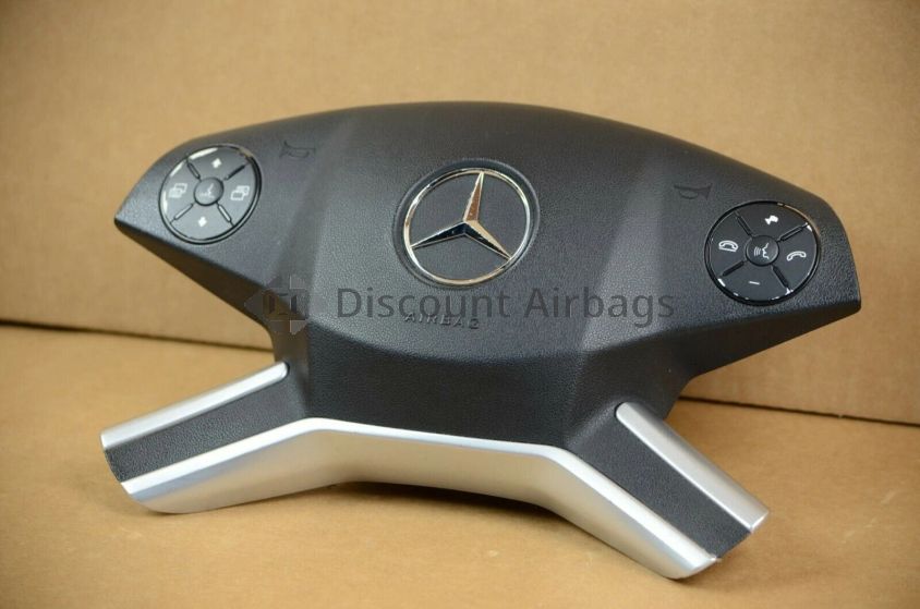 Driver Steering Wheel Airbag OEM Black W/Buttons R350