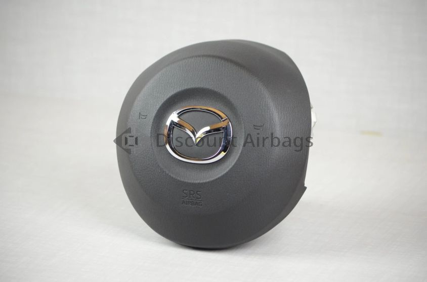 2014-2016 Mazda 6 Left Front Driver Steering Wheel Airbag Black Genuine OEM