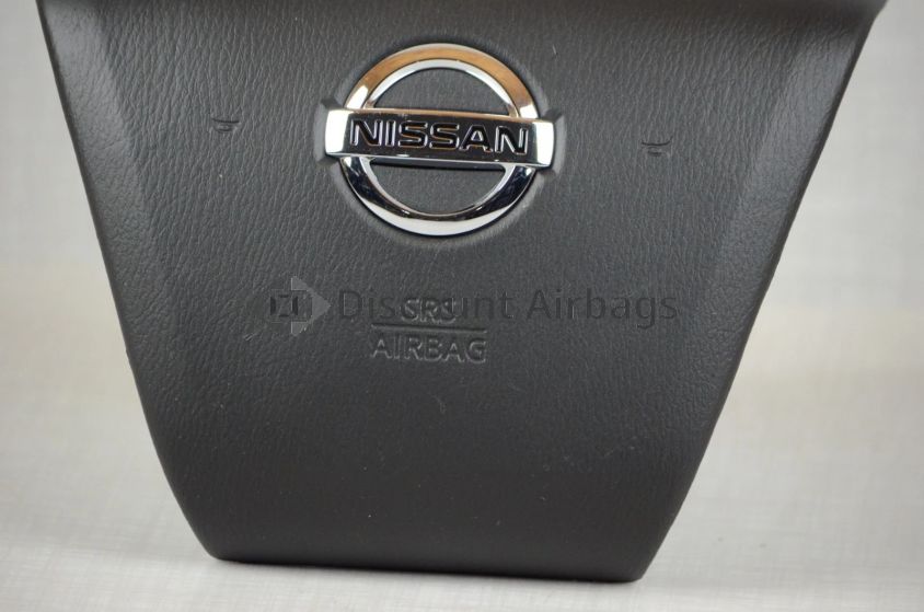 2013-2015 Nissan Armada Driver Wheel Airbag Black OEM Left LH Genuine Dual Plug