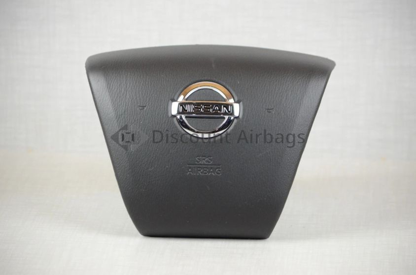2013-2015 Nissan Armada Driver Wheel Airbag Black OEM Left LH Genuine Dual Plug