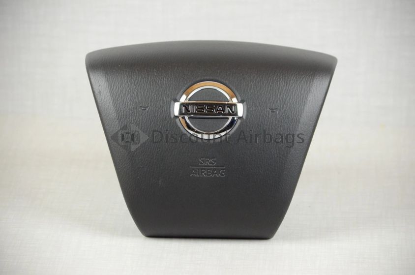 2017-2018 Nissan Armada Driver Wheel Airbag Black OEM Left LH Single Plug