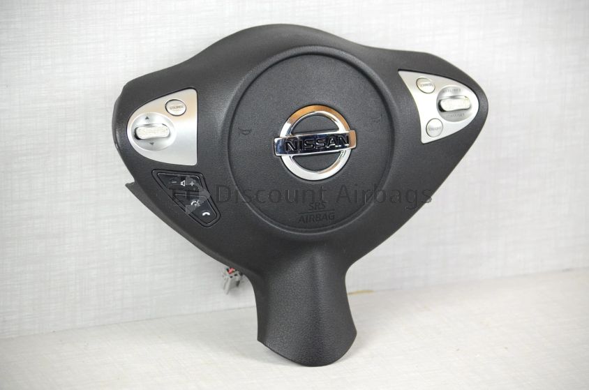 Front Driver Steering Wheel Airbag Black Genuine OEM