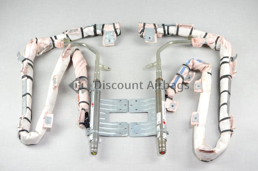 2017-2019 Nissan Titan King (Extended) Cab Roof Curtain Airbag Set LH + RH OEM