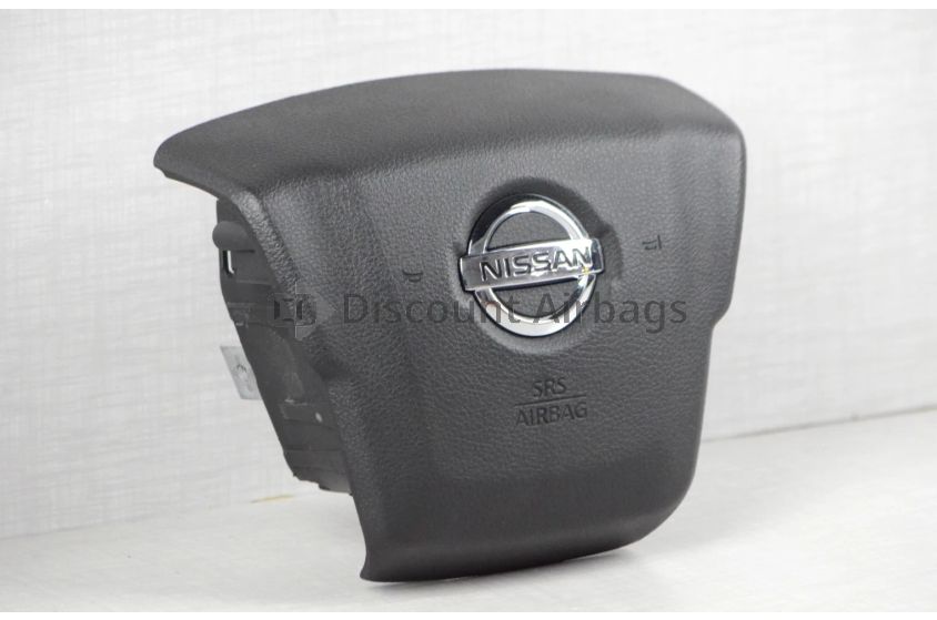 2018-2021 Nissan Titan Left Driver LH Steering Wheel Airbag Black Genuine OEM