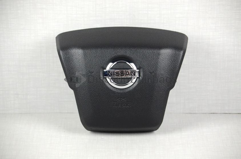 2017-2018 Nissan Titan Left Driver LH Steering Wheel Airbag Black Genuine OEM