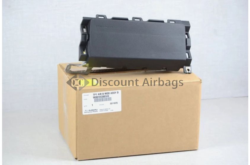 Left LH Driver Knee Airbag Black Genuine OEM