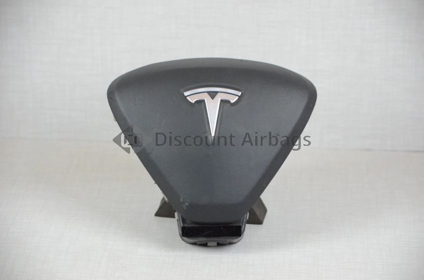 Driver Wheel Airbag Black Leather OEM