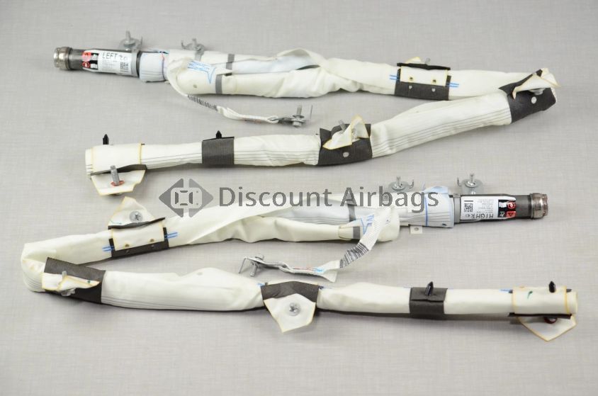 2016-2025 Tesla Model X Front Left + Right Upper Roof Curtain Airbag Set OEM