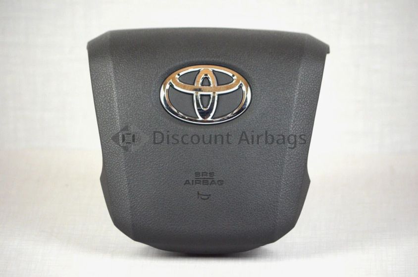 2016-2022 Toyota Prius Left Front Driver Steering Wheel Airbag Black Genuine OEM