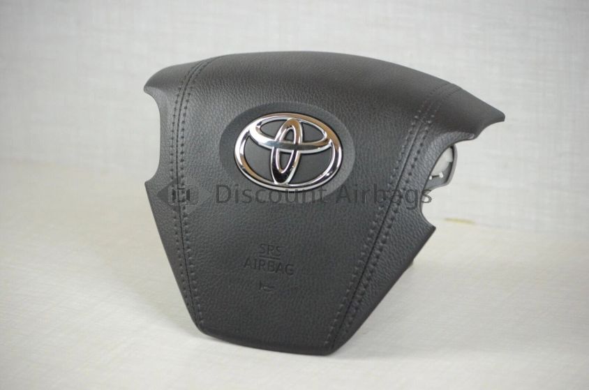Left Driver Steering Wheel Airbag Black Genuine OEM