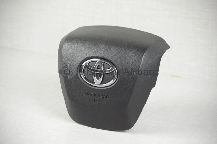 2021-2026 Toyota Sienna Front Left Driver Steering Wheel Airbag Black OEM